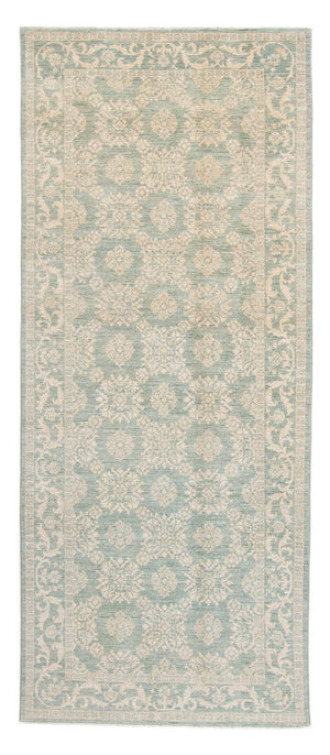 Løber Persisk tæppe - Tabriz - 297 x 125 cm - beige