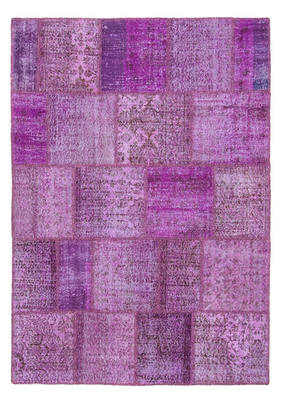 Patchwork-tæppe 170x240cm - Perserteppich Wollteppich