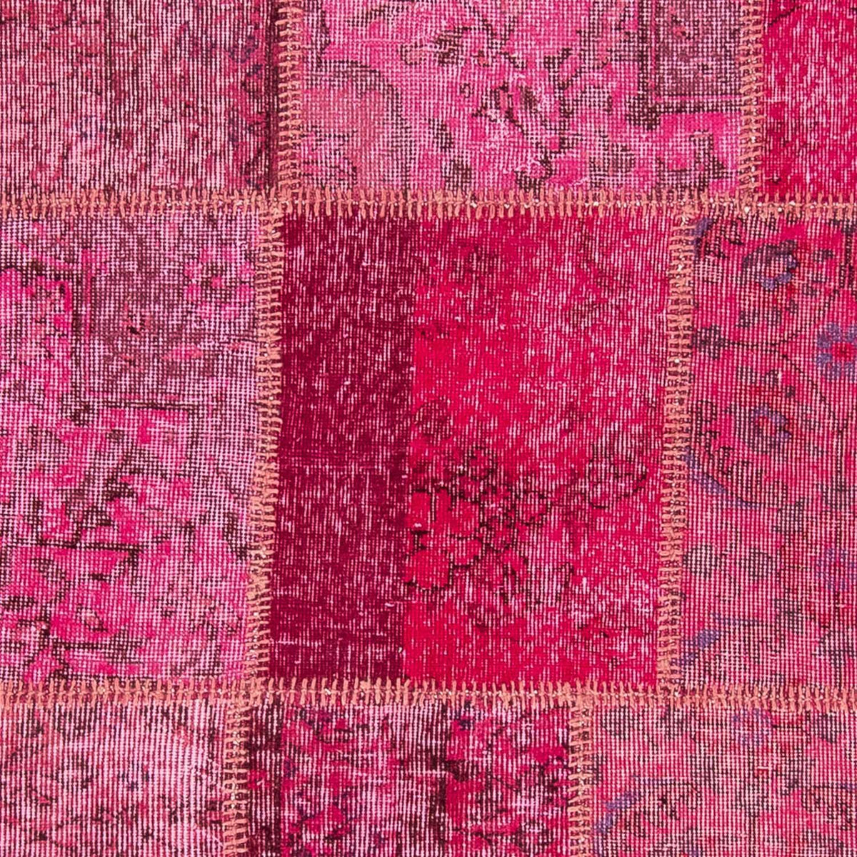 Patchwork-tæppe - 240 x 170 cm - flerfarvet