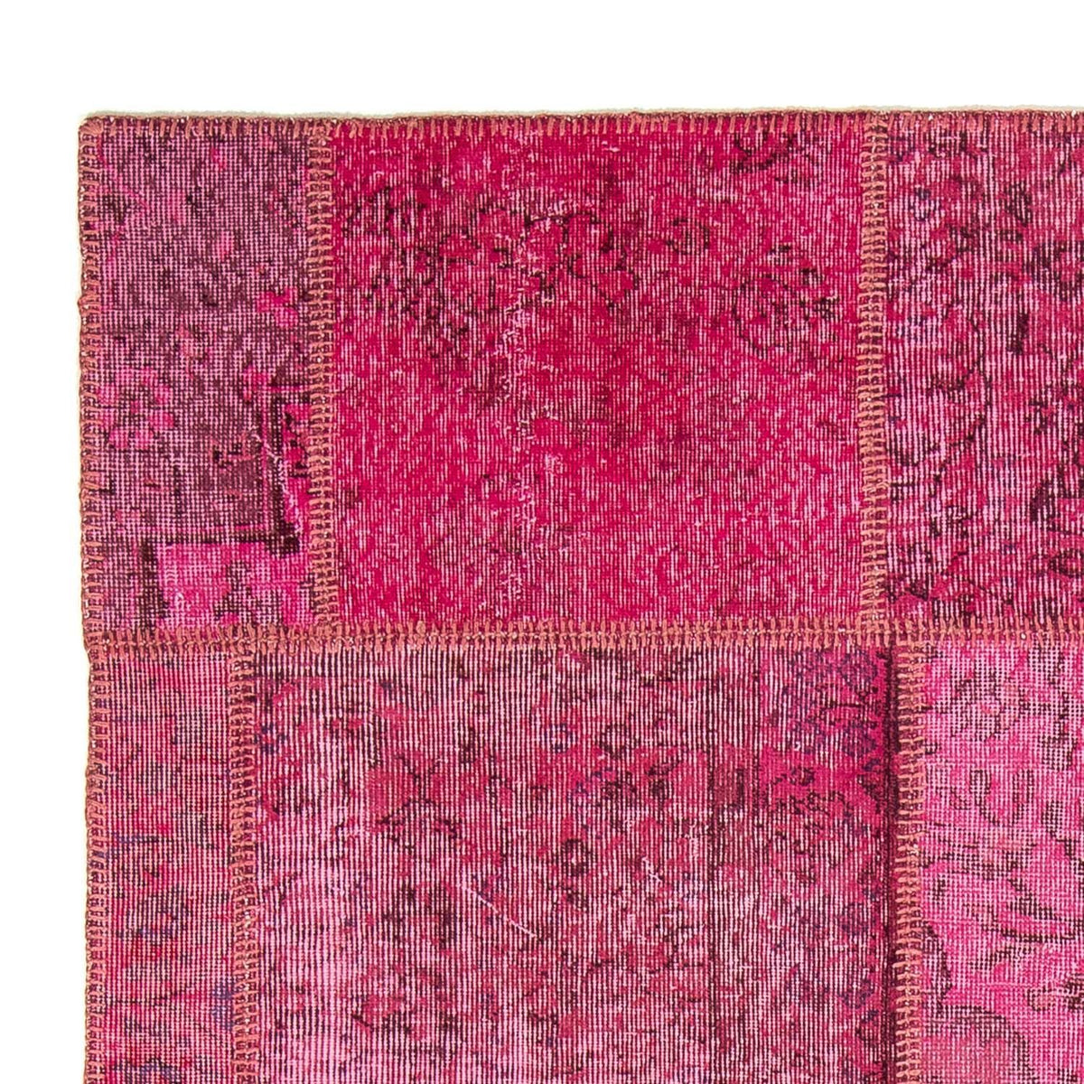Patchwork-tæppe - 240 x 170 cm - flerfarvet