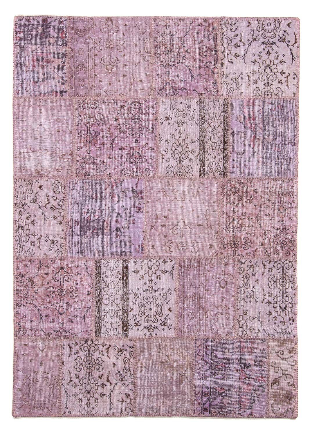 Patchwork-tæppe - 240 x 170 cm - flerfarvet