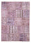 Patchwork-tæppe - 240 x 170 cm - flerfarvet