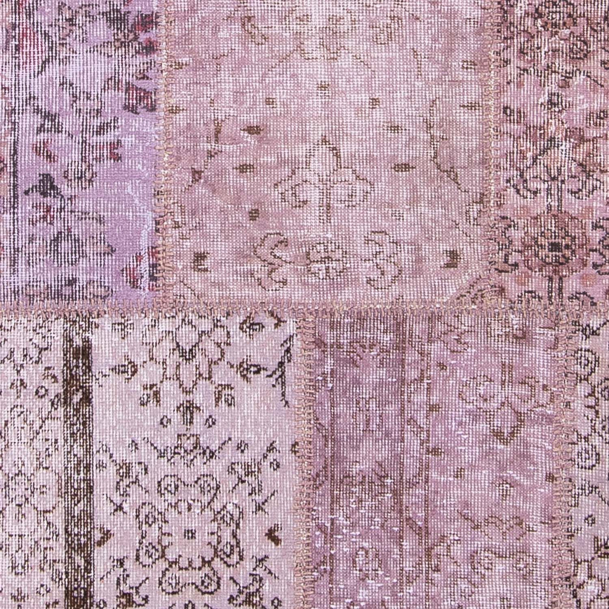 Patchwork-tæppe - 240 x 170 cm - flerfarvet