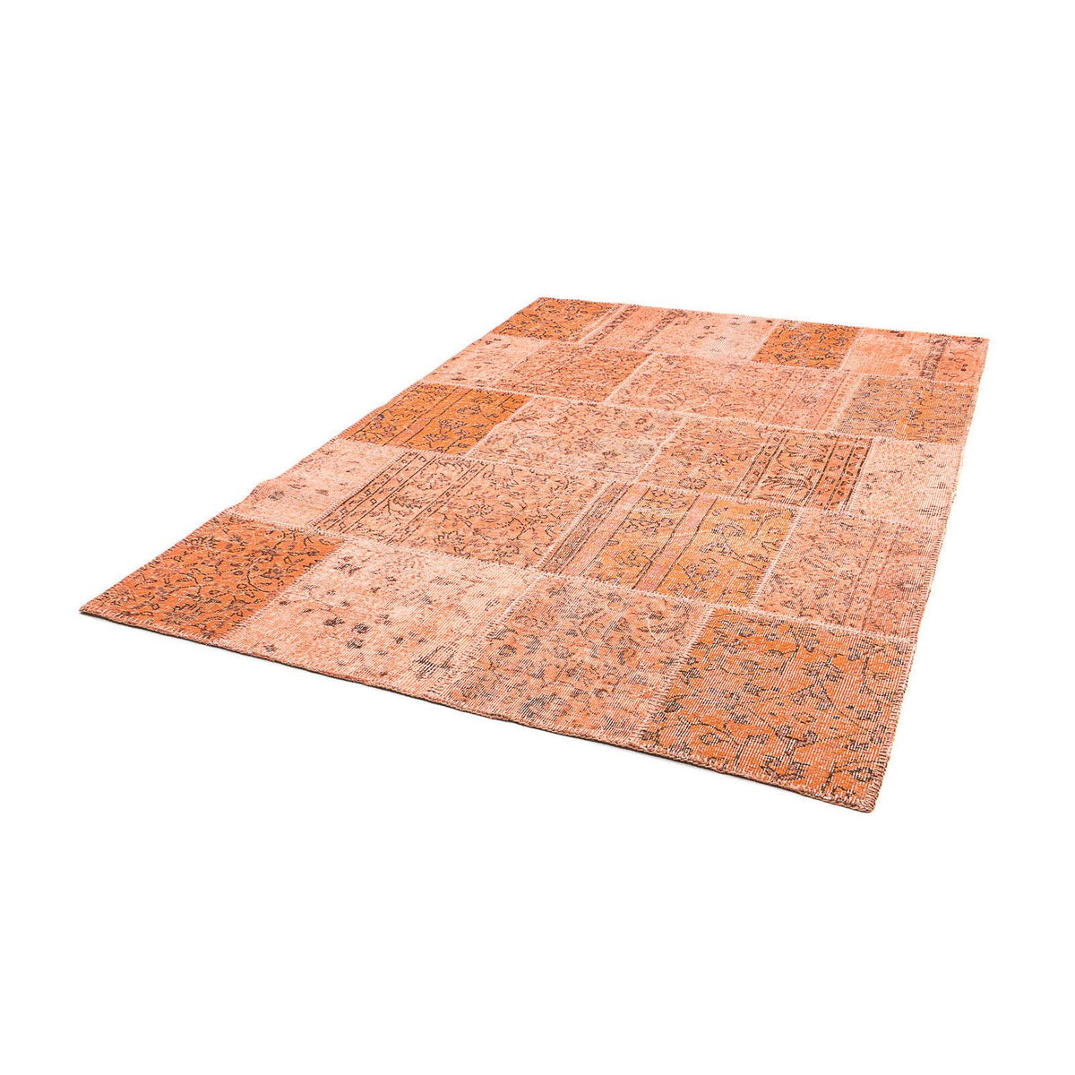 Patchwork-tæppe - 240 x 170 cm - flerfarvet