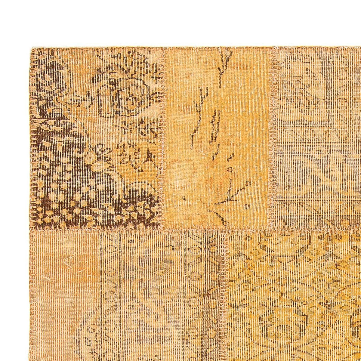 Patchwork-tæppe - 240 x 170 cm - flerfarvet