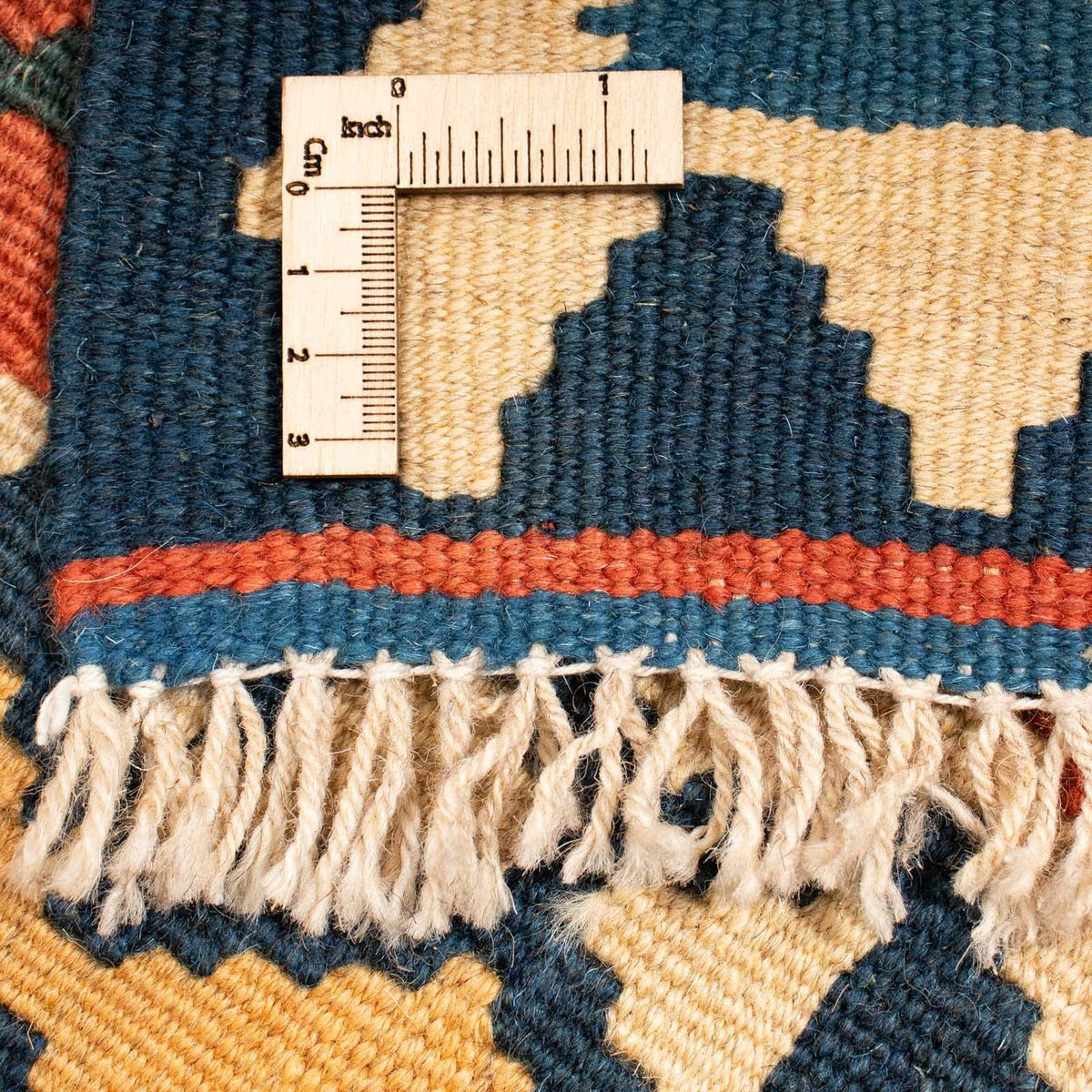 Kelim-tæppe - orientalsk - 240 x 215 cm - flerfarvet