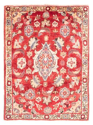Persisk tæppe - Nomadisk - 160 x 120 cm - lysrød