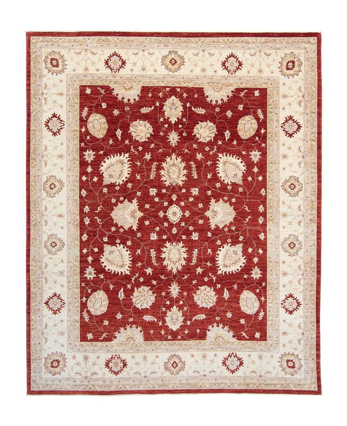 Ziegler Carpet - 298 x 240 cm - mørkerød