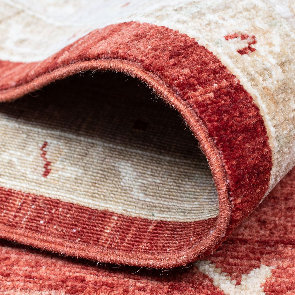 Ziegler Carpet - 298 x 240 cm - mørkerød