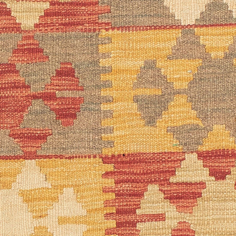 Løber Kelim Carpet - Splash - 206 x 62 cm - flerfarvet