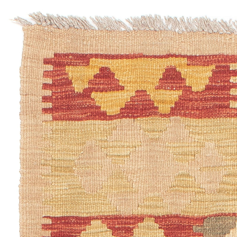 Løber Kelim Carpet - Splash - 206 x 62 cm - flerfarvet