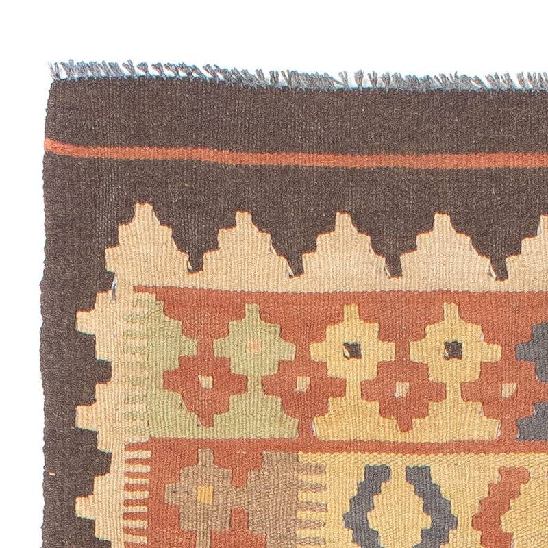 Løber Kelim Carpet - Splash - 200 x 62 cm - flerfarvet