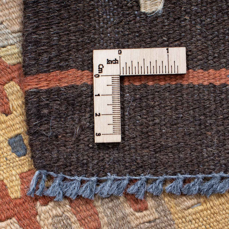 Løber Kelim Carpet - Splash - 200 x 62 cm - flerfarvet