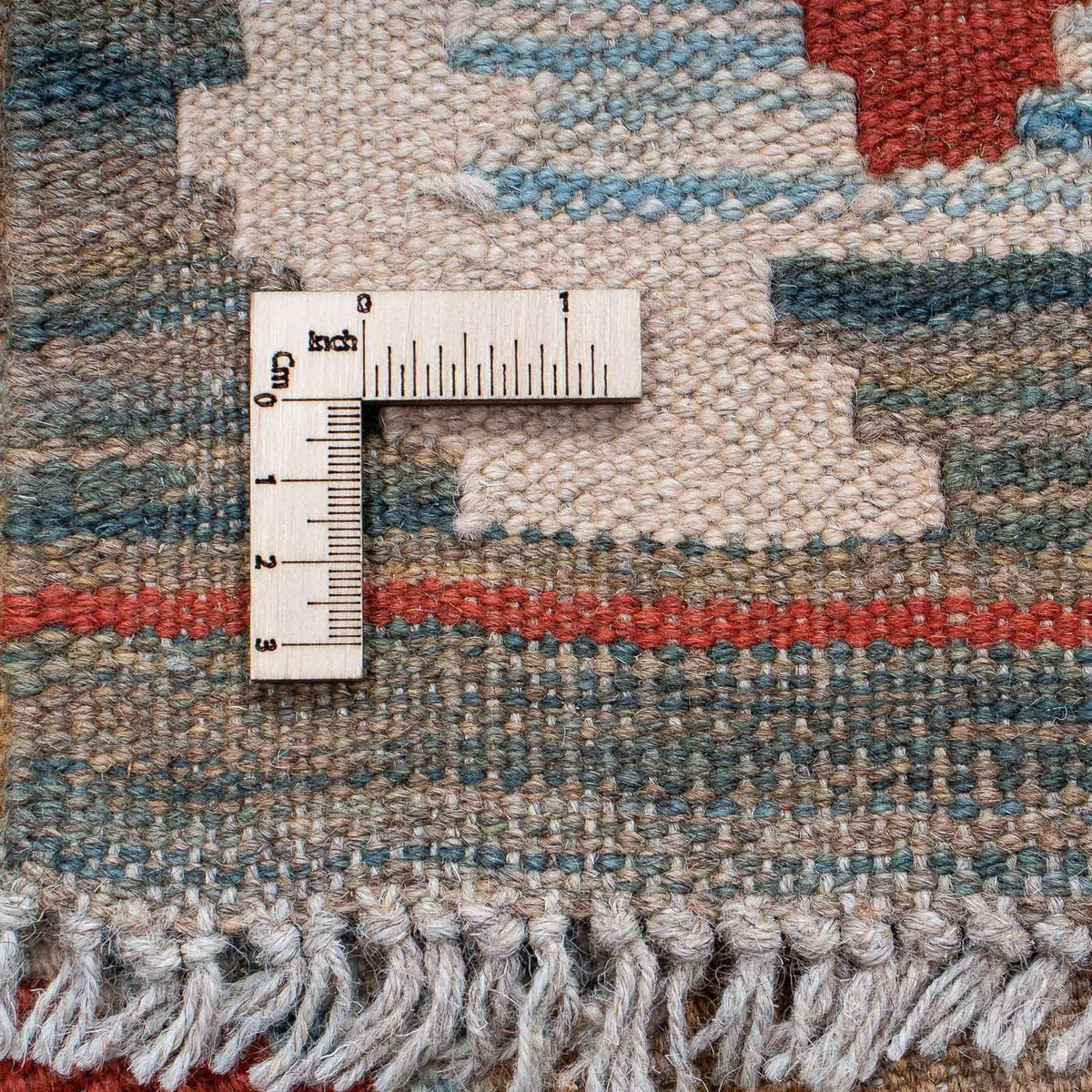 Løber Kelim Carpet - Splash - 212 x 65 cm - flerfarvet