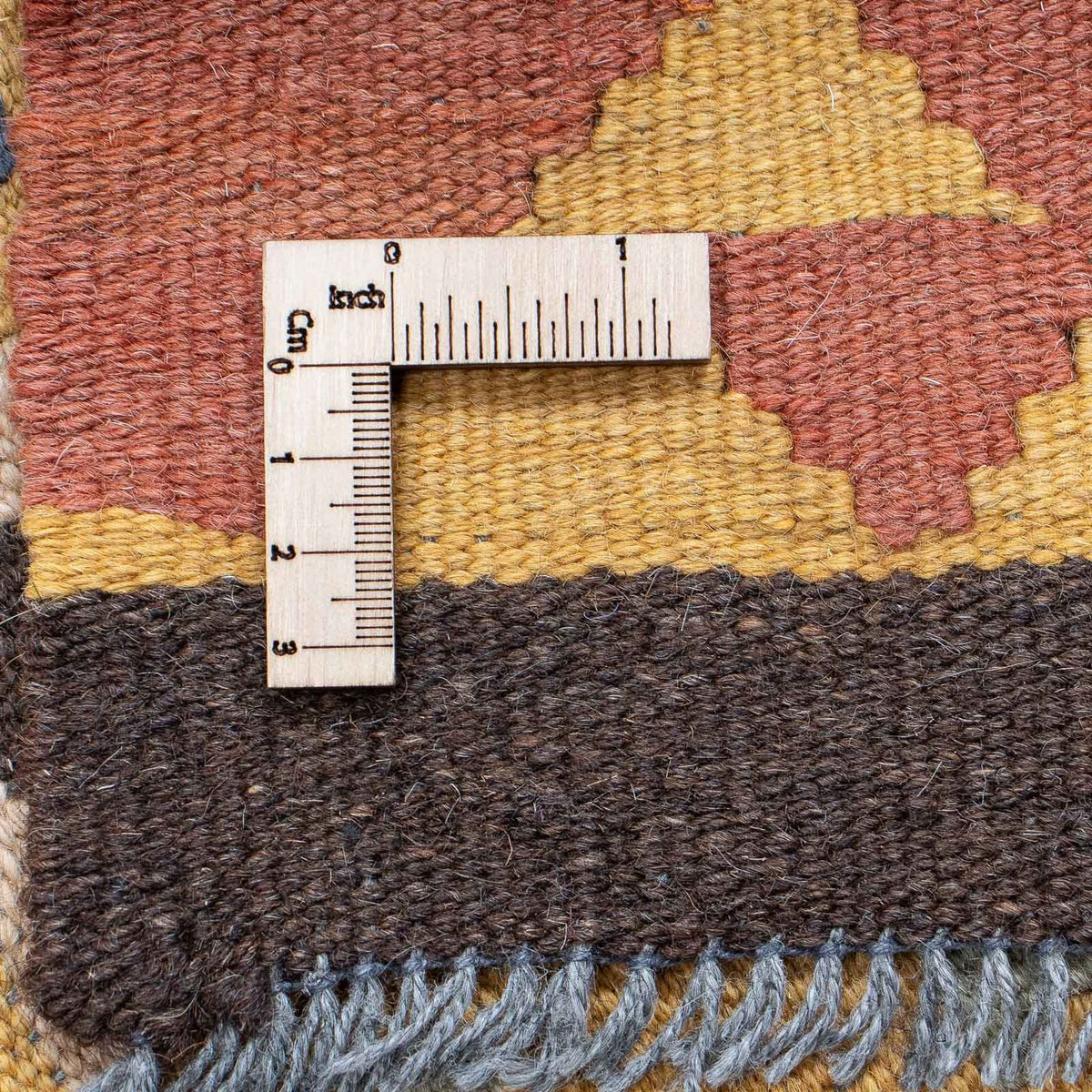 Løber Kelim Carpet - Splash - 210 x 64 cm - flerfarvet