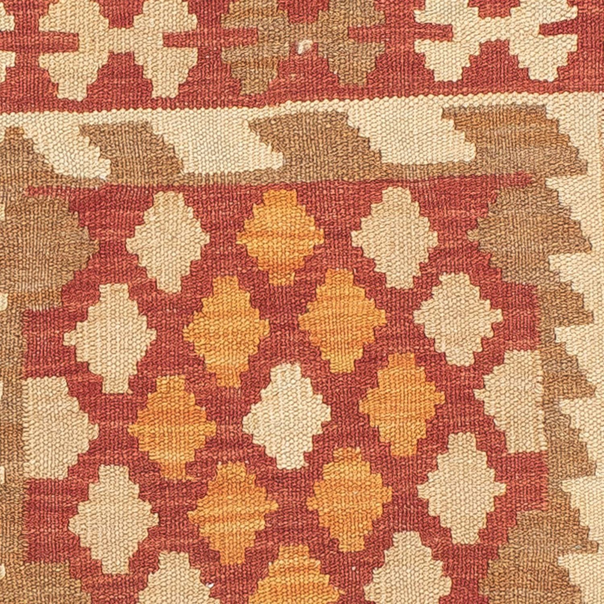 Løber Kelim Carpet - Splash - 187 x 59 cm - flerfarvet
