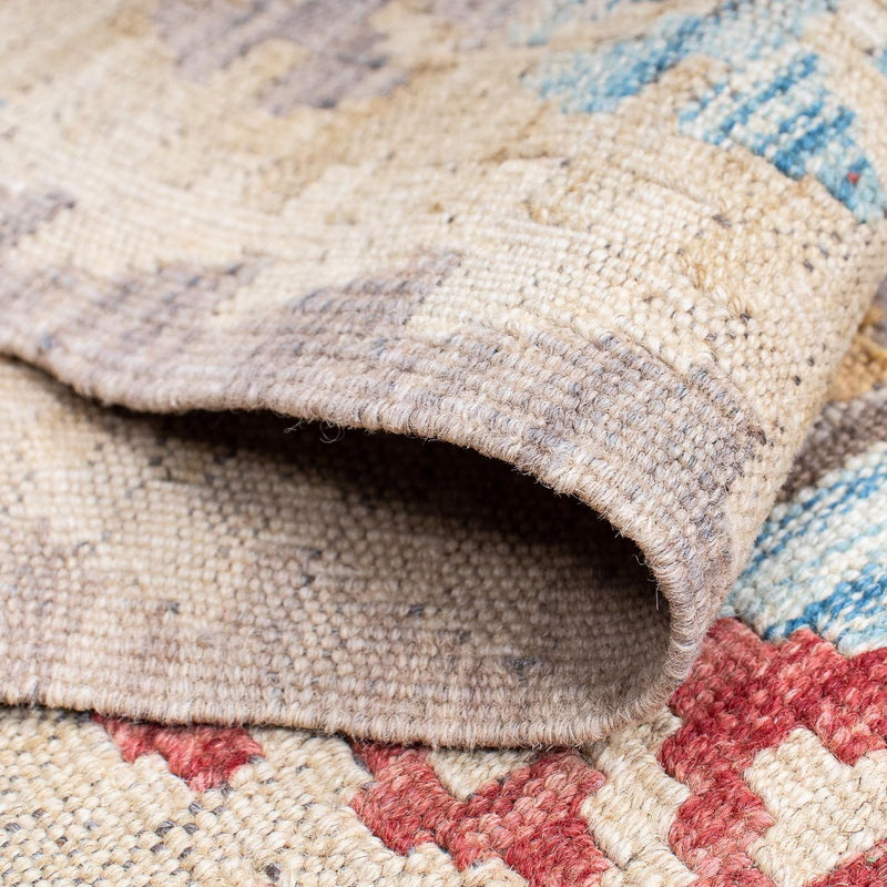 Løber Kelim Carpet - Splash - 199 x 53 cm - flerfarvet