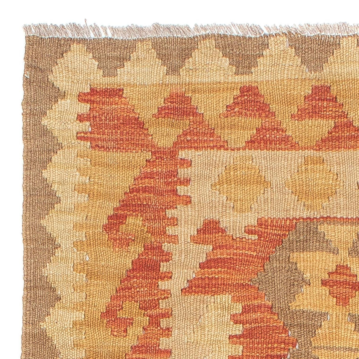 Løber Kelim Carpet - Splash - 192 x 61 cm - flerfarvet