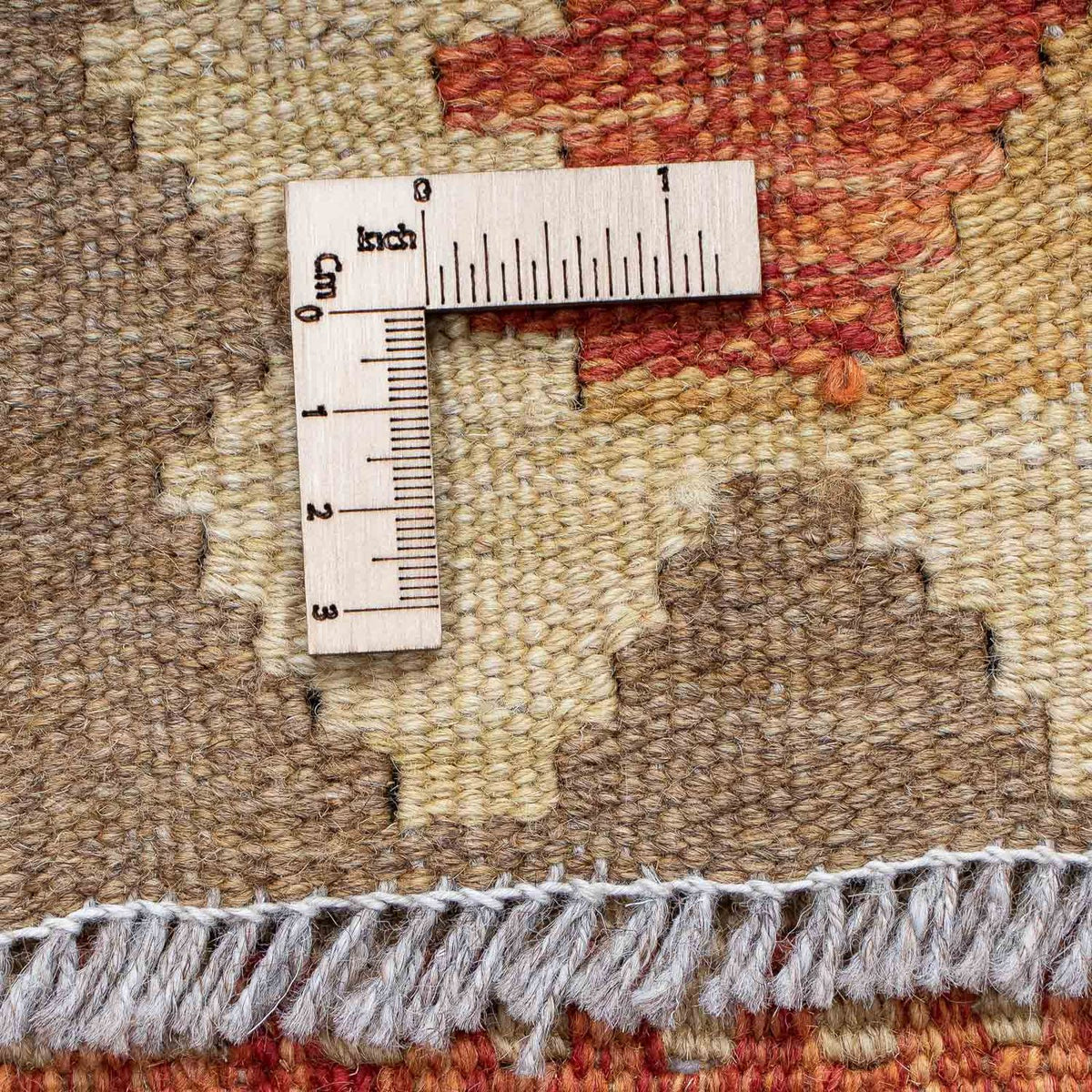 Løber Kelim Carpet - Splash - 192 x 61 cm - flerfarvet