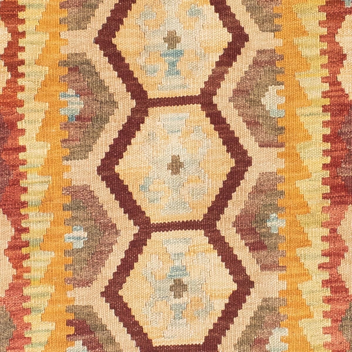 Løber Kelim-tæppe - orientalsk - 191 x 74 cm - beige