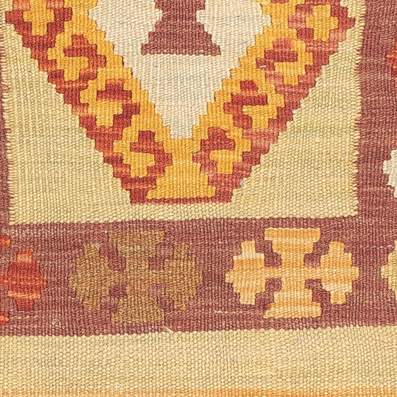 Løber Kelim Carpet - Splash - 194 x 48 cm - flerfarvet