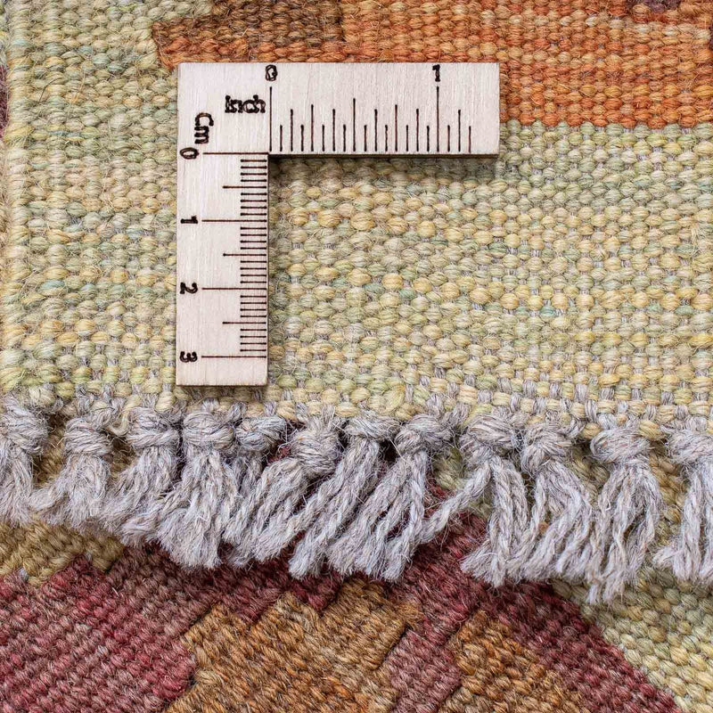 Løber Kelim Carpet - Splash - 194 x 48 cm - flerfarvet