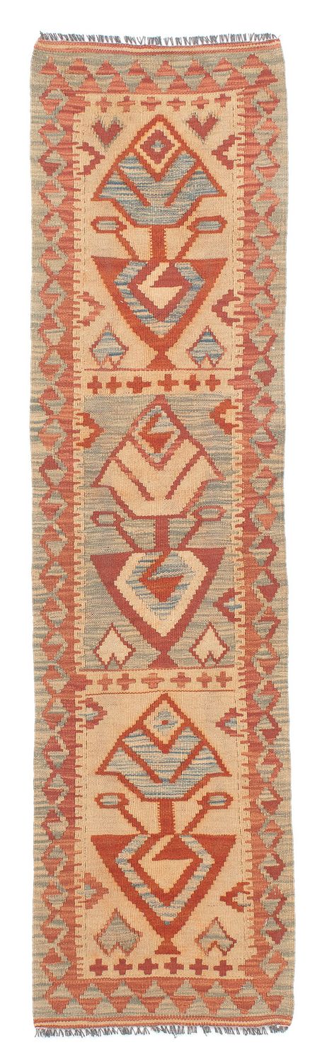 Løber Kelim Carpet - Splash - 188 x 46 cm - flerfarvet