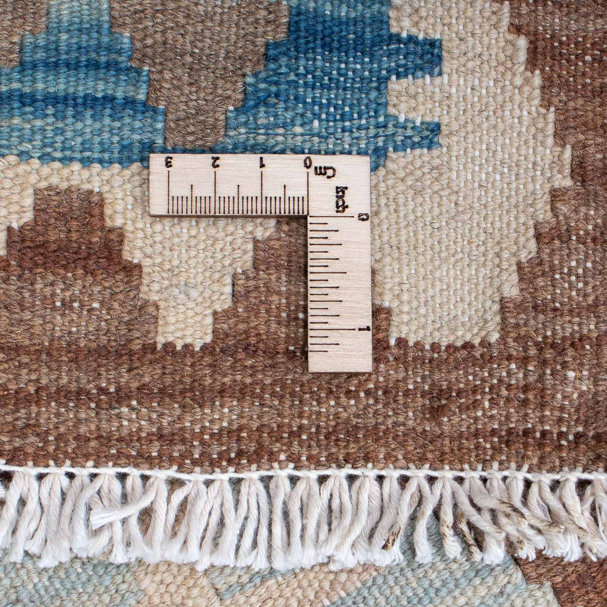 Løber Kelim Carpet - Splash - 302 x 80 cm - flerfarvet
