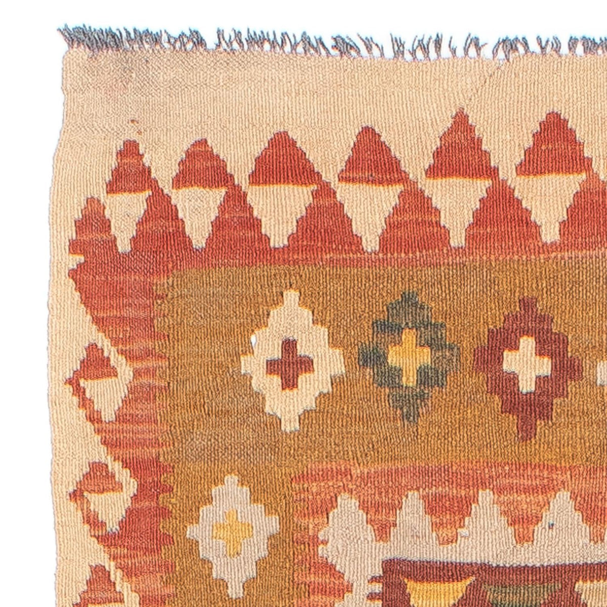 Løber Kelim Carpet - Splash - 300 x 84 cm - flerfarvet