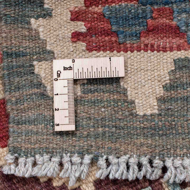 Løber Kelim Carpet - Splash - 200 x 67 cm - flerfarvet