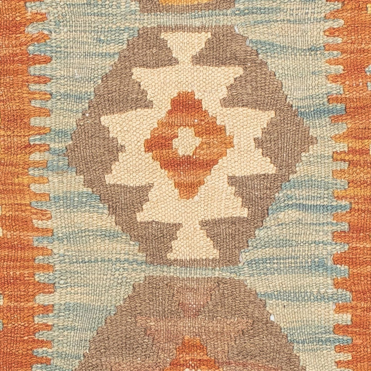 Løber Kelim Carpet - Splash - 191 x 65 cm - flerfarvet
