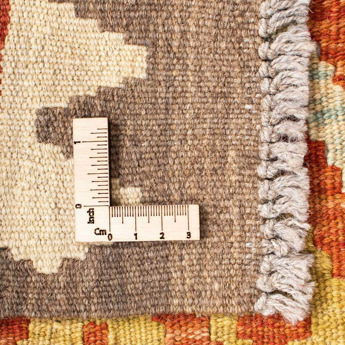 Løber Kelim-tæppe - orientalsk - 191 x 72 cm - rust