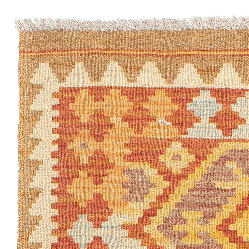 Løber Kelim Carpet - Splash - 189 x 69 cm - flerfarvet