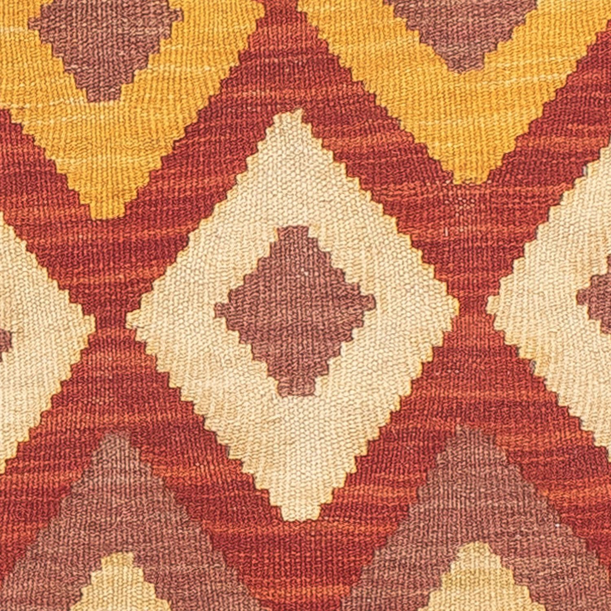 Løber Kelim Carpet - Splash - 192 x 49 cm - flerfarvet