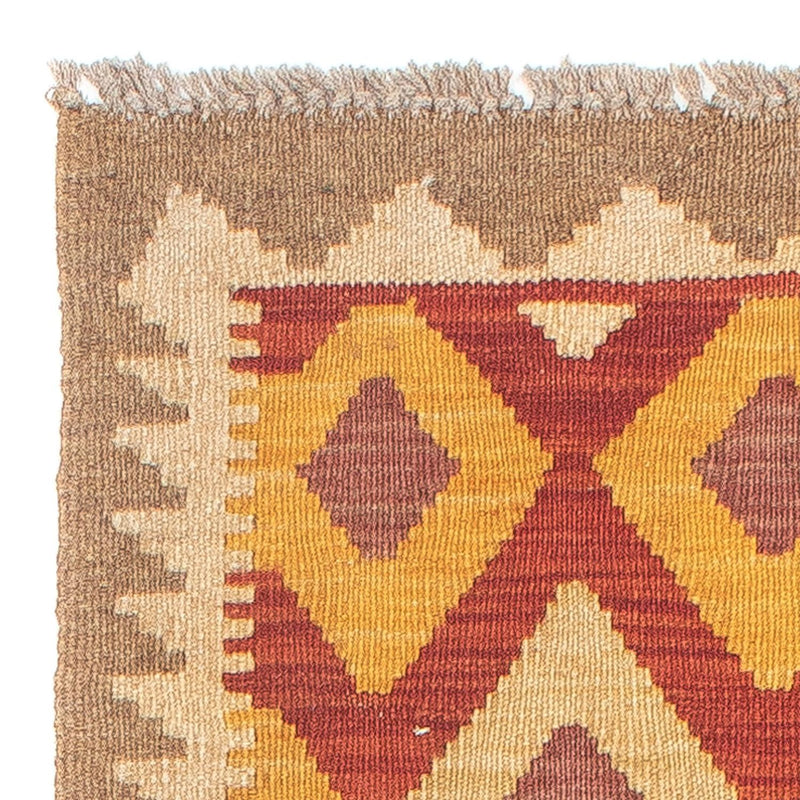 Løber Kelim Carpet - Splash - 192 x 49 cm - flerfarvet