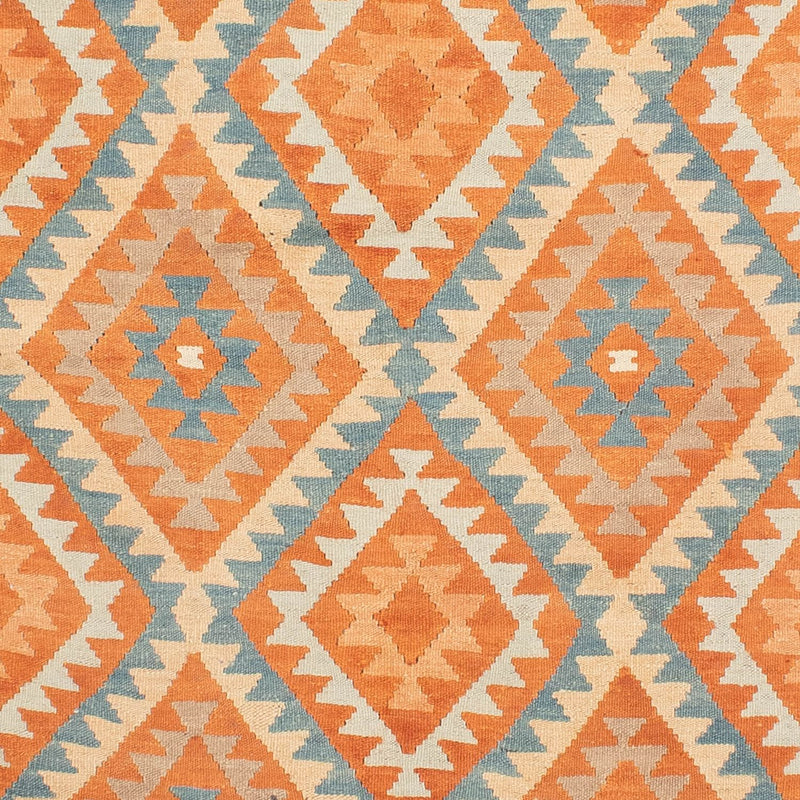 Kelim Carpet - Splash - 214 x 159 cm - flerfarvet