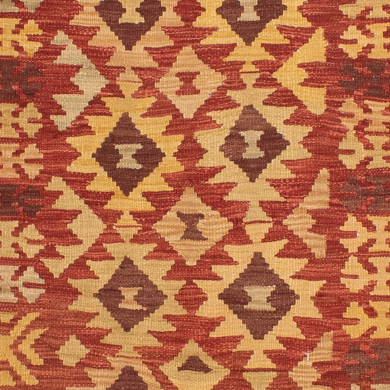 Kelim Carpet - Splash - 195 x 141 cm - flerfarvet
