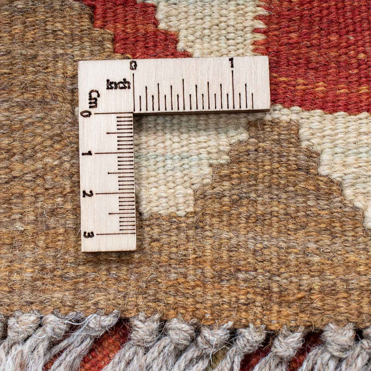 Løber Kelim Carpet - Splash - 222 x 57 cm - flerfarvet