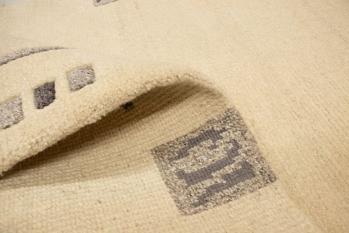 Nepal Tæppe - 160 x 90 cm - beige