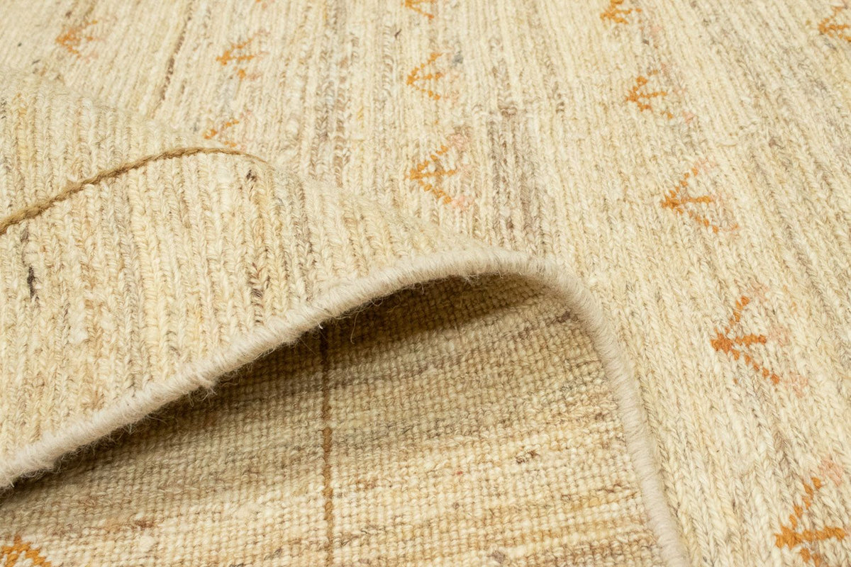 Gabbeh-tæppe - Persisk - 195 x 147 cm - beige