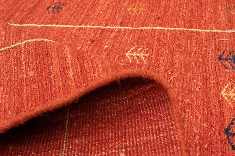 Gabbeh-tæppe - Persisk - 180 x 114 cm - rød