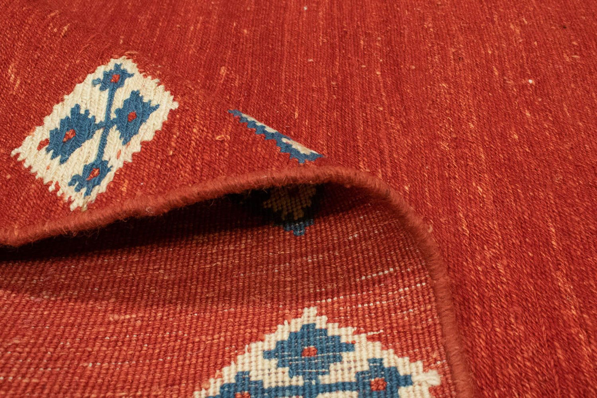 Gabbeh-tæppe - Persisk - 178 x 148 cm - rød