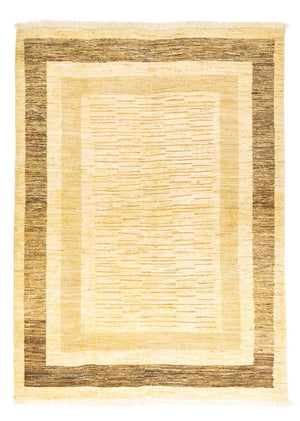 Gabbeh Tæppe - Loribaft Persisk - 195 x 146 cm - beige