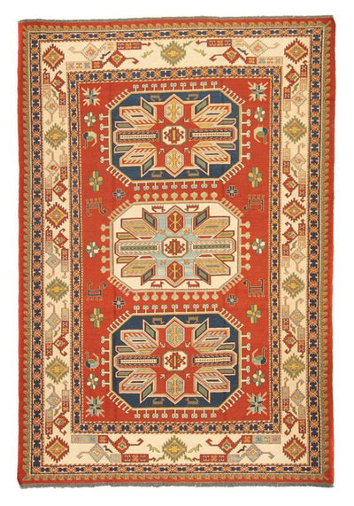 Silke kilim Tæppe 194x254cm