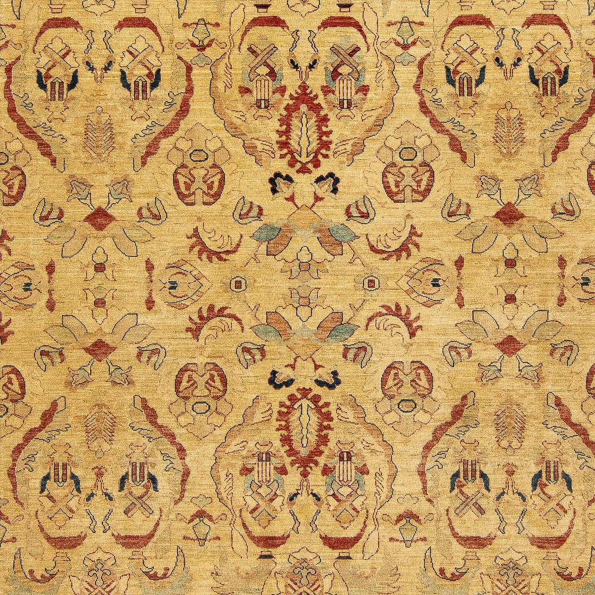 Persisk tæppe - Nomadisk - 362 x 293 cm - brun