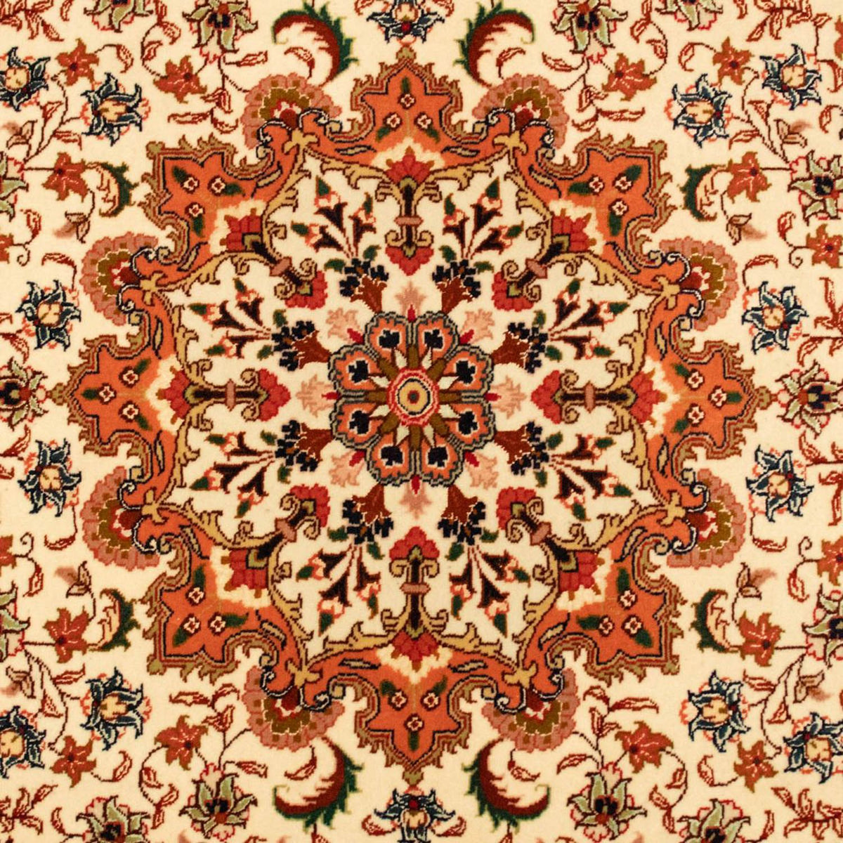 Persisk tæppe - Tabriz - Royal - 120 x 76 cm - sort