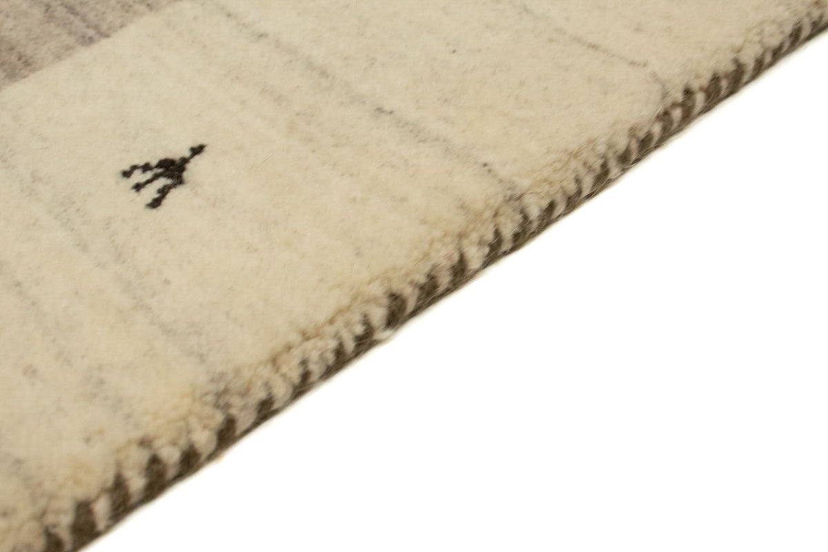Gabbeh Tæppe - Loribaft Persisk - 160 x 90 cm - beige