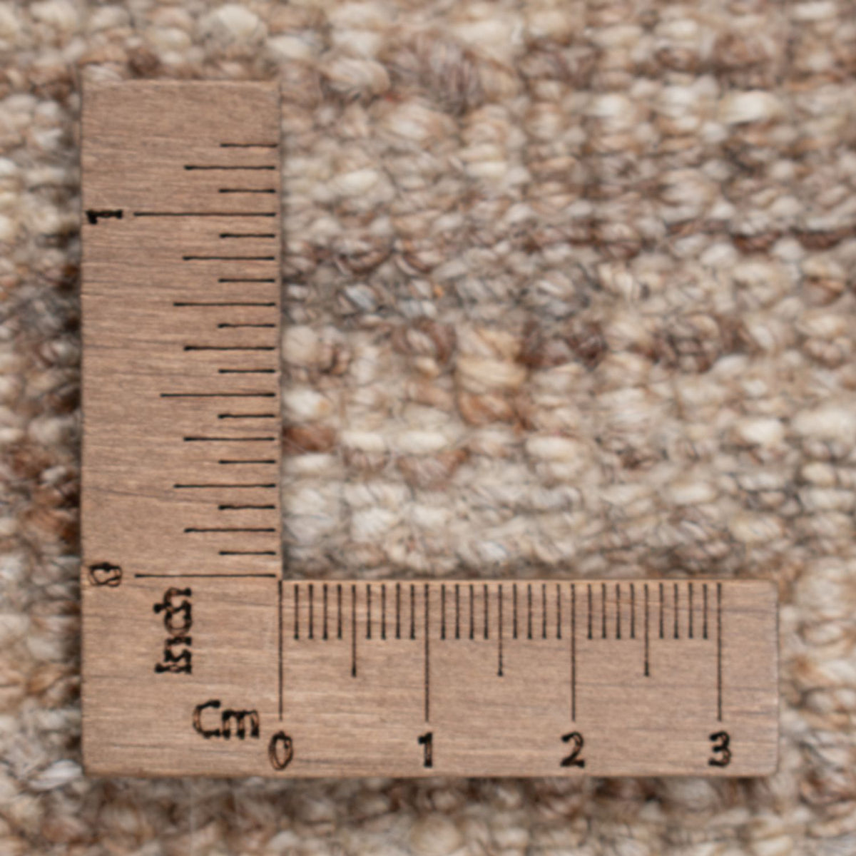 Gabbeh-tæppe - Persisk - 126 x 77 cm - natur