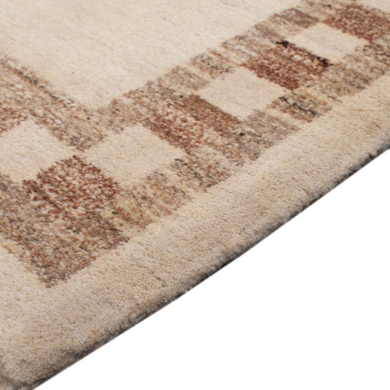 Gabbeh-tæppe - Persisk - 122 x 80 cm - beige