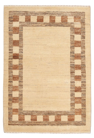 Gabbeh-tæppe - Persisk - 123 x 80 cm - beige